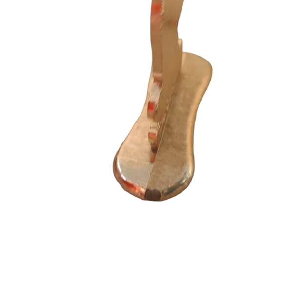 Vintage Snoopy Woodstock Earring Holder Jewelry Stand Enamel On Metal 18 Hole - Picture 2 of 3